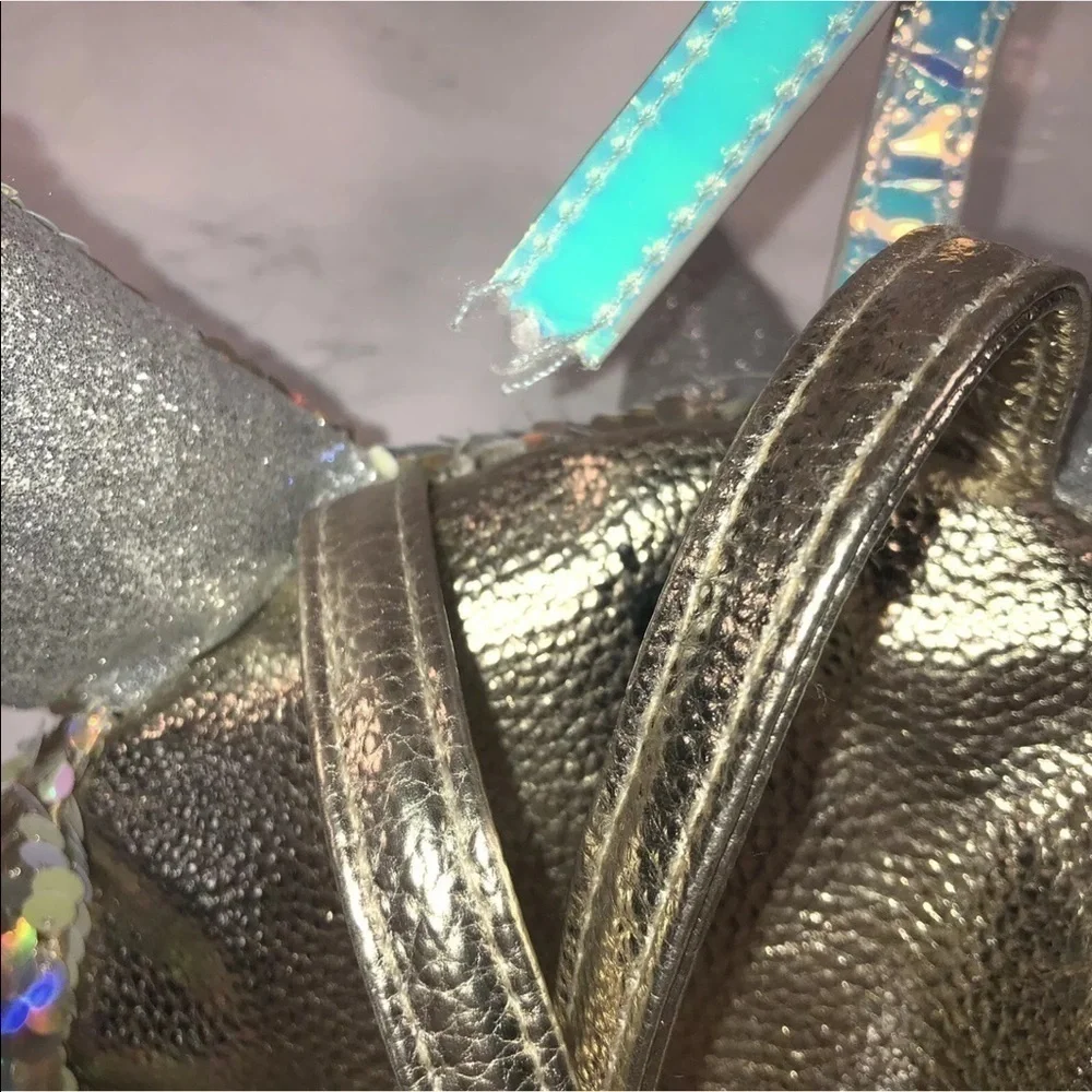 Justice Unicorn Flip Sequin MINI Backpack Letter M